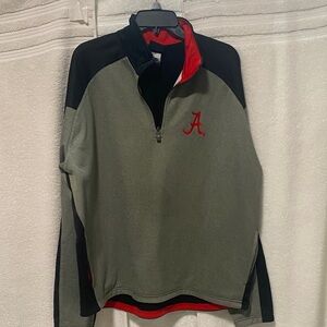 GEN2 Alabama Black Grey Pullover with Red Collar XXL SS1 with pockets